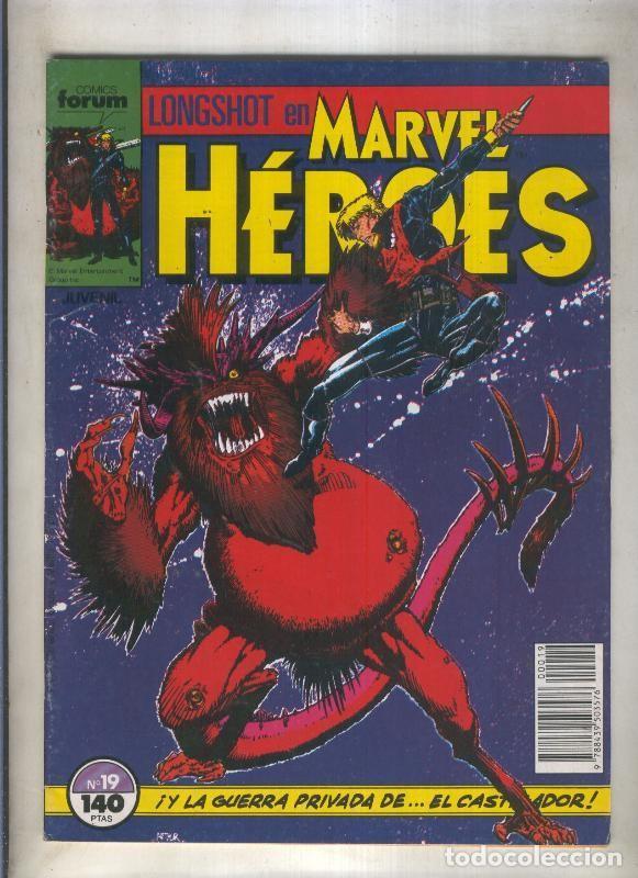 C&oacute;mics: Marvel Heroes numero 19: Longshot (numerado 3 en trasera) - Varios - Foto 1