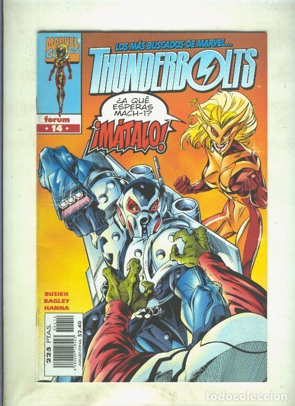 Comics: Thunderbolts volumen 1 numero 14 (subrayado parte del credito) - Kurt Busiek