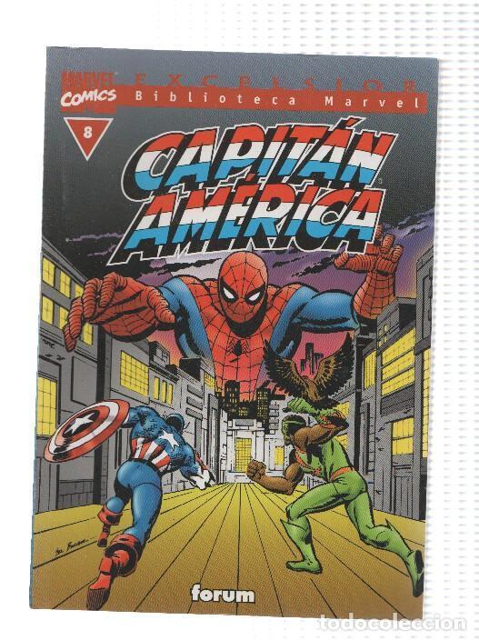 C&oacute;mics: Biblioteca Marvel Excelsior: Capitan America numero 8 - varios - Foto 1