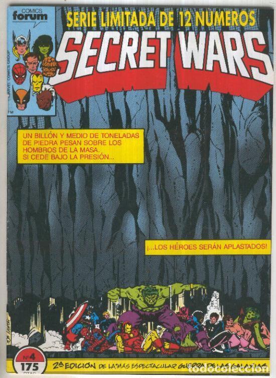 C&oacute;mics: Secret Wars numero 04: Situacion desesperada - varios