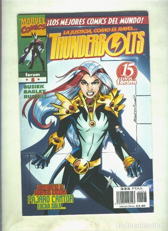 Comics: Thunderbolts volumen 1 numero 08 (subrayado parte del credito) - Kurt Busiek