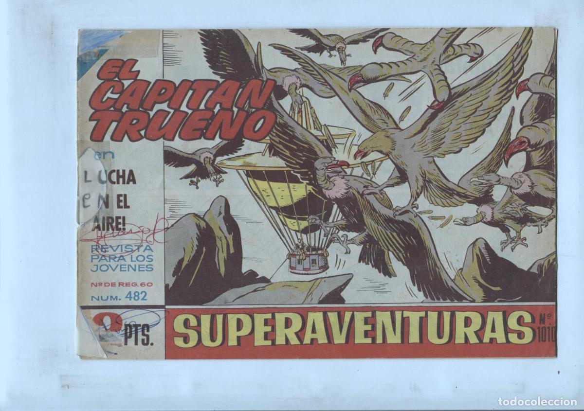 Comics: Bruguera: El Capitan Trueno original numero 482 (numerado 2 en trasera) - Martinez Osete