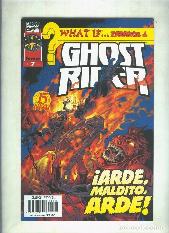 C&oacute;mics: What If volumen 2 numero 07: Ghost Rider - Varios - Foto 1