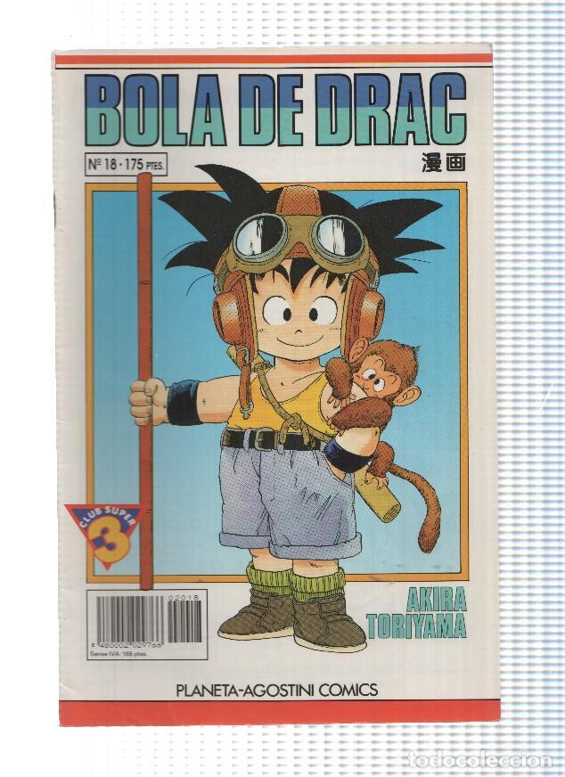 Comics: BOLA DE DRAC (Serie Blanca), Numero 18: EL COMBAT D'EN IAMXA (Planeta de Agostini 1992) - AKIRA TORI