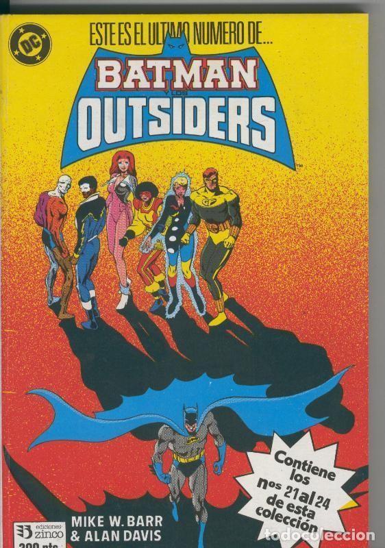 C&oacute;mics: Batman y los Outsiders retapado numeros 21 al 24 - Varios - Foto 1