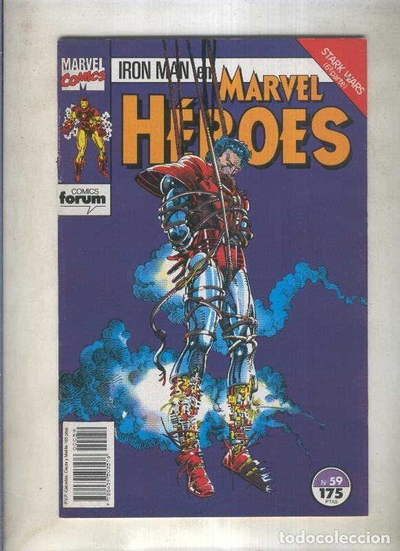 C&oacute;mics: Marvel Heroes numero 59: Iron Man (numerado 2 en trasera) - Varios - Foto 1