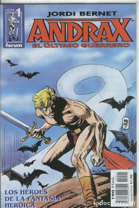 Comics: Andrak el ultimo guerrero numero 01: Andrax - Jordi Bernet