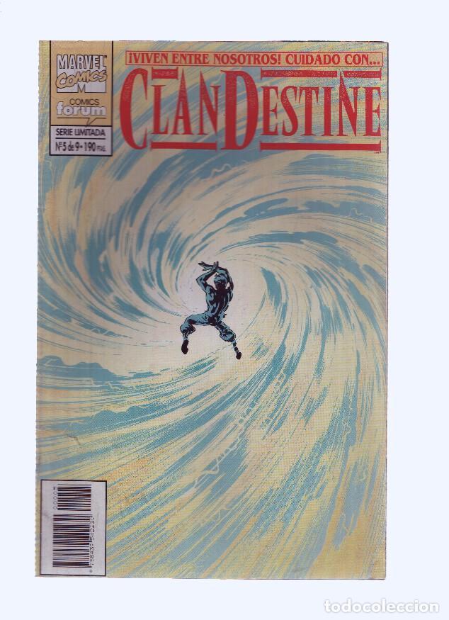 C&oacute;mics: CLANDESTINE, Volumen 1, Numero 05 de 09: Genio-Logia (Forum 1995) - Alan Davis