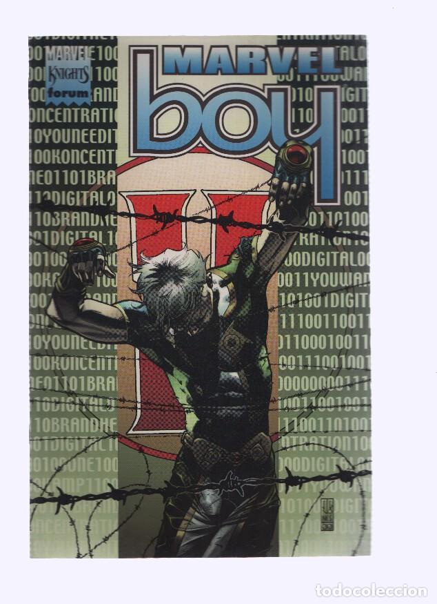 Comics: Marvel Knights: MARVEL BOY - Grant Morrison (Forum 2001) - Grant Morrison