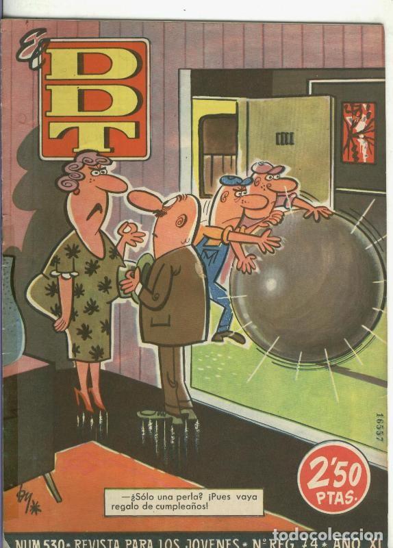 Comics: DDT 1&ordf; epoca numero 530: cello lado lomo - Varios