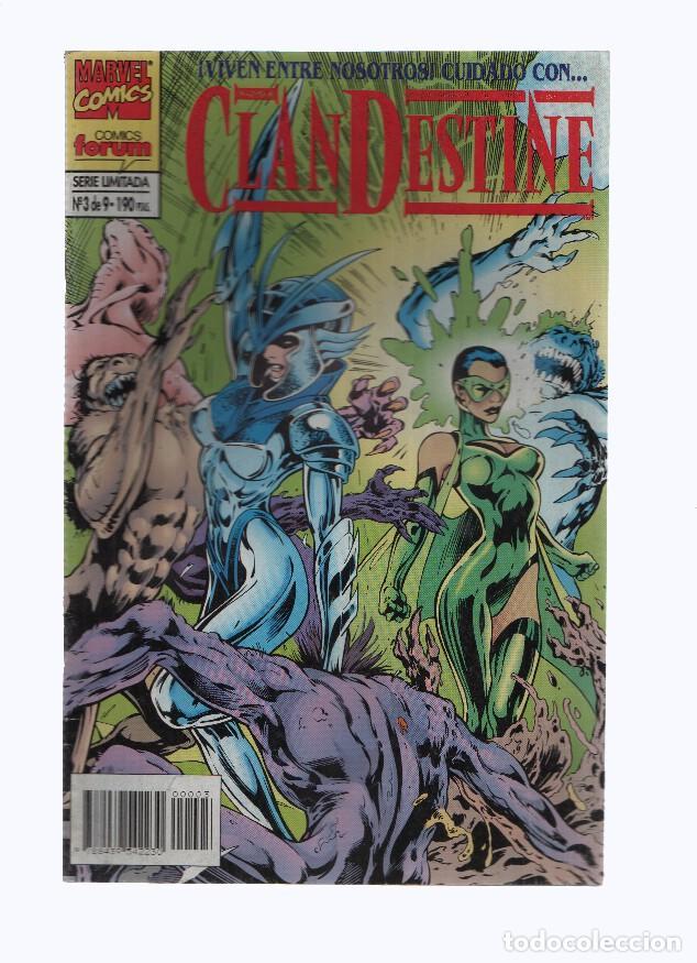 Fumetti: CLANDESTINE, Volumen 1, Numero 03 de 09: Genes Egoistas (Forum 1995) - Alan Davis