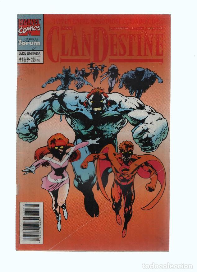 Comics: CLANDESTINE, Volumen 1, Numero 01 de 09: Tacticas Intimidadoras (Forum 1995) - Alan Davis