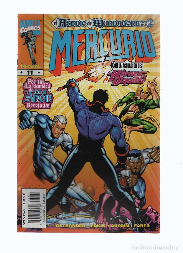 Comics: MERCURIO, Volumen 1, Numero 11: &iexcl;El Fin del Anonimato! (Forum 1998) - Tom Peyer
