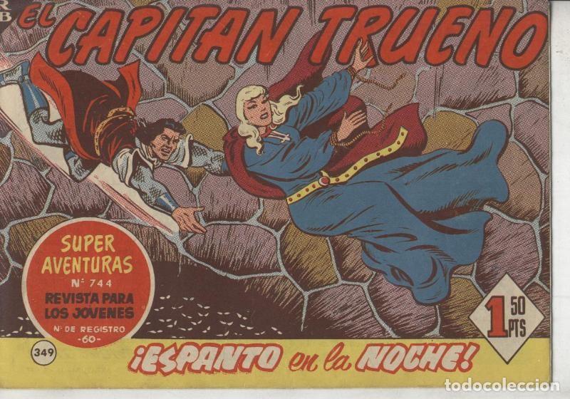 C&oacute;mics: El Capitan Trueno original numero 349 - Victor Mora-Ambros-Angel Pardo