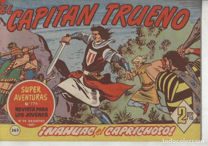 Fumetti: El Capitan Trueno original numero 365 - Victor Mora-Ambros-Angel Pardo