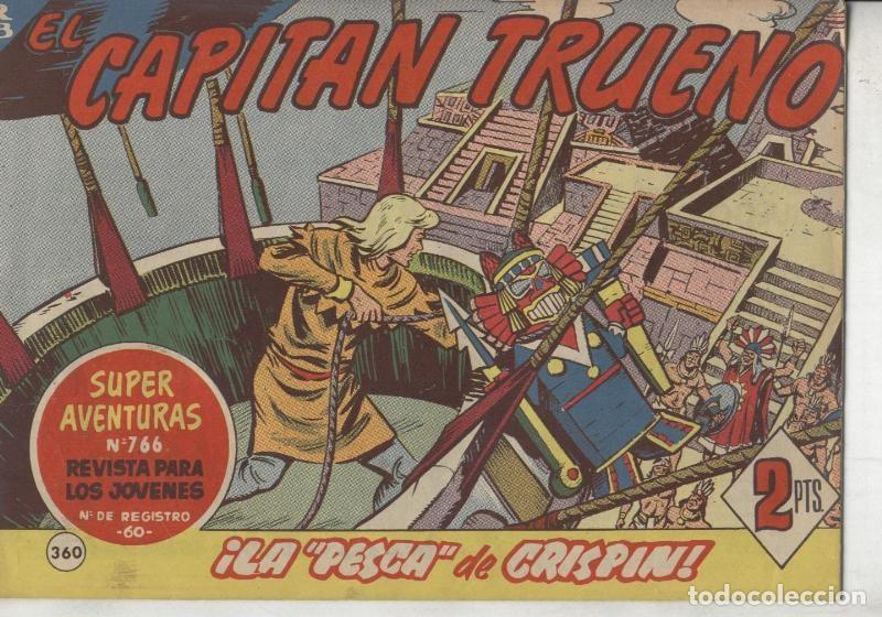 C&oacute;mics: El Capitan Trueno original numero 360 - Victor Mora-Ambros-Angel Pardo