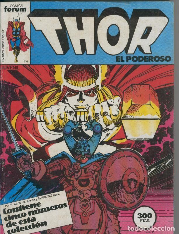 C&oacute;mics: Thor primera serie: retapado 26 al 30 - Varios - Foto 1