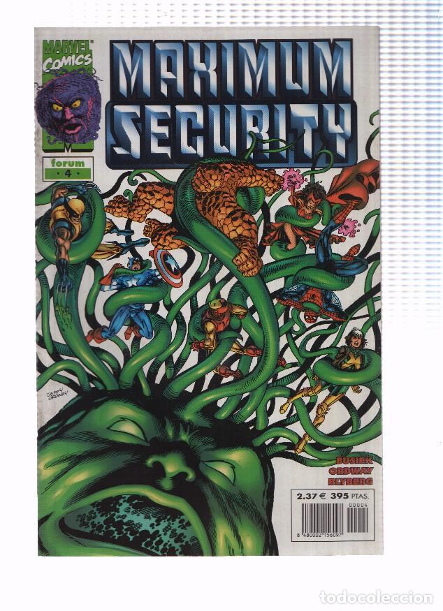 Fumetti: MAXIMUM SECURITY, Volumen 1, Numero 04: A Cualquier Precio (Forum 2001) - Kurt Busiek