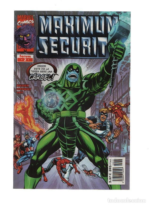 Comics : MAXIMUM SECURITY, Volumen 1, Numero 02: Inmigrantes Ilegales (Forum 2001) - Kurt Busiek