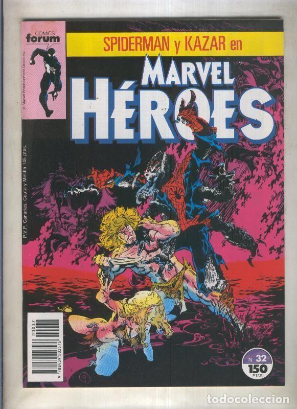C&oacute;mics: Marvel Heroes numero 32: Spiderman y Kazar - Varios - Foto 1
