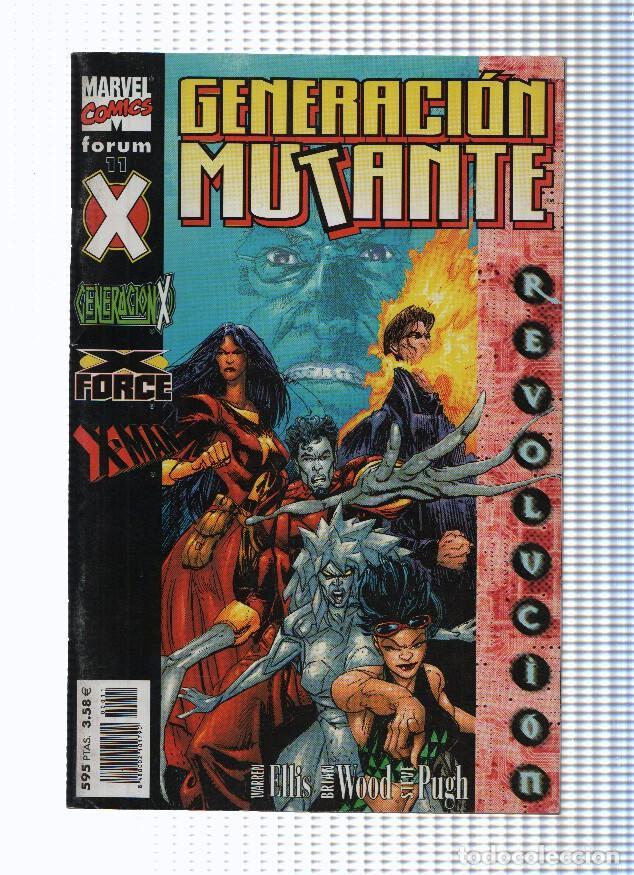 C&oacute;mics: GENERACION MUTANTE, Volumen 1, Numero 11: Revolution (Forum 2000) - Warren Ellis