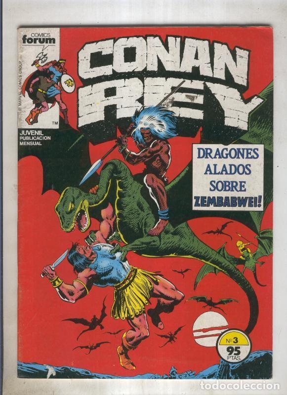 C&oacute;mics: Conan Rey numero 03 (numerado 4 en trasera) - Varios - Foto 1