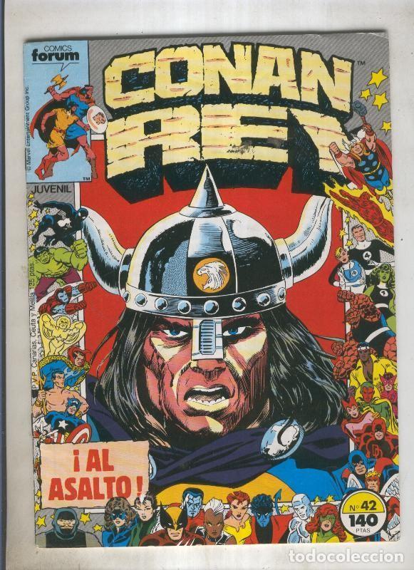 C&oacute;mics: Conan Rey numero 42 (numerado 2 en trasera) - Varios - Foto 1