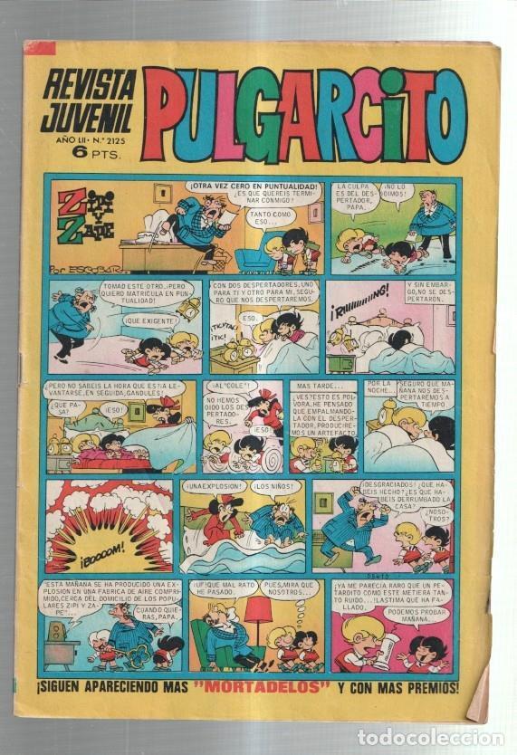 Fumetti: Pulgarcito numero 2125 (numerado 1 en trasera) - Varios