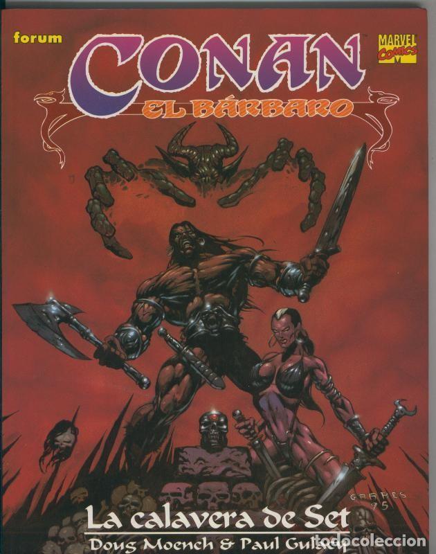 C&oacute;mics: Conan el barbaro: La calavera de set - Doug Moench, Paul Gulacy - Foto 1