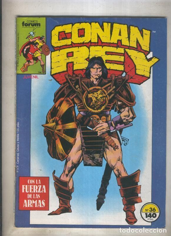 C&oacute;mics: Conan Rey numero 36 (numerado 1 en trasera) - Varios - Foto 1