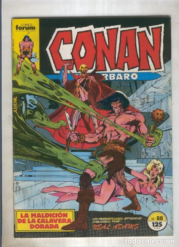 Comics: Conan el Barbaro primera edicion numero 088 (numerado 2 en trasera) - varios