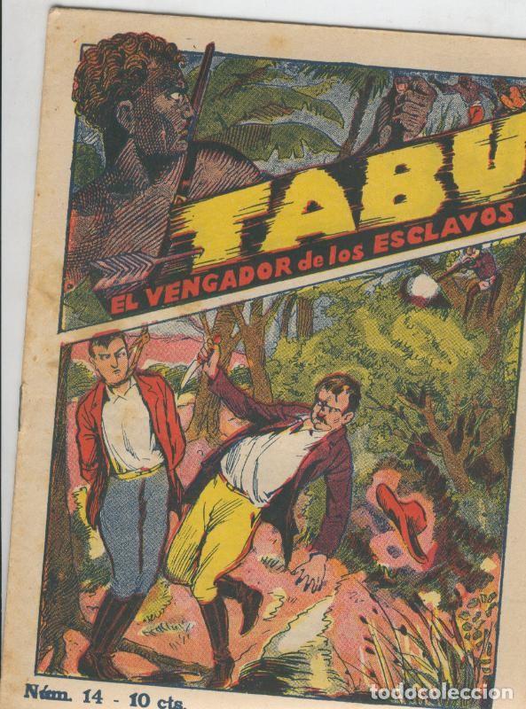 C&oacute;mics: Tabu: el vengador de los esclavos numero 14: Sally encarcelada - Folletin