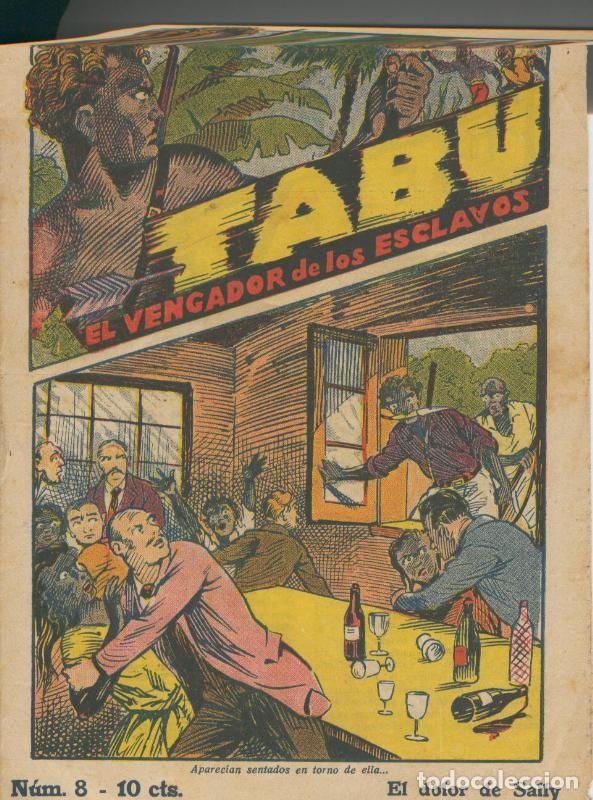 Comics: Tabu: el vengador de los esclavos numero 08: El dolor de Sally - Folletin