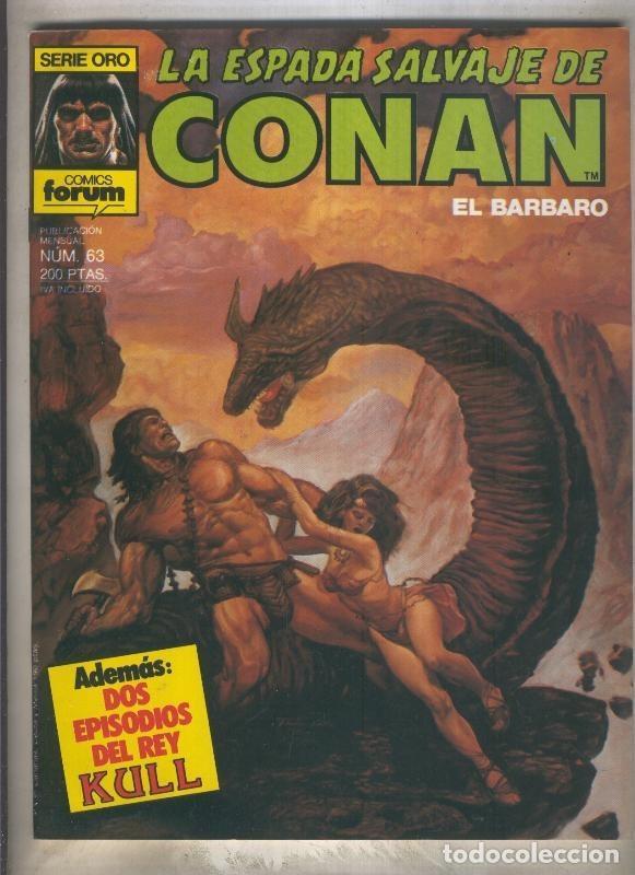 C&oacute;mics: La Espada Salvaje de Conan primera edicion numero 063 - Varios - Foto 1