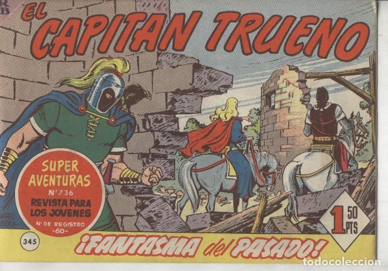 Comics: El Capitan Trueno original numero 345 - Victor Mora-Ambros-Angel Pardo