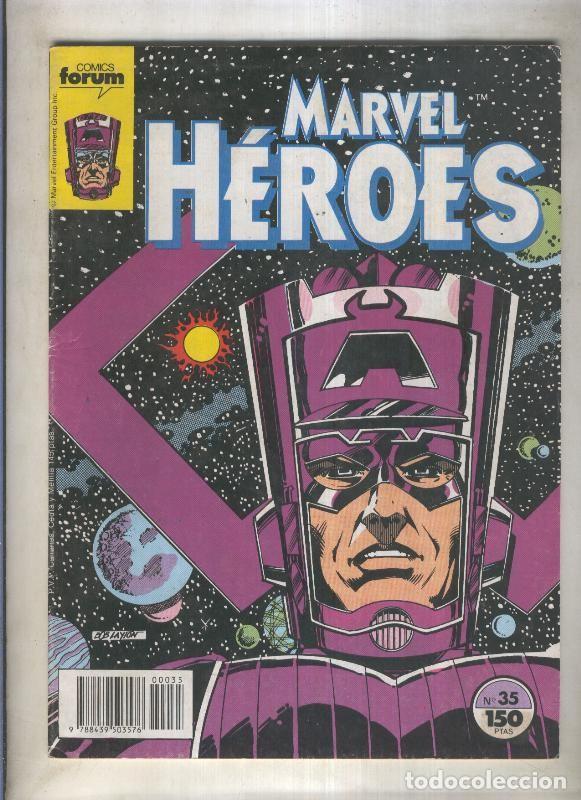C&oacute;mics: Marvel Heroes numero 35: Galactus (numerado 2 en trasera) - Varios - Foto 1
