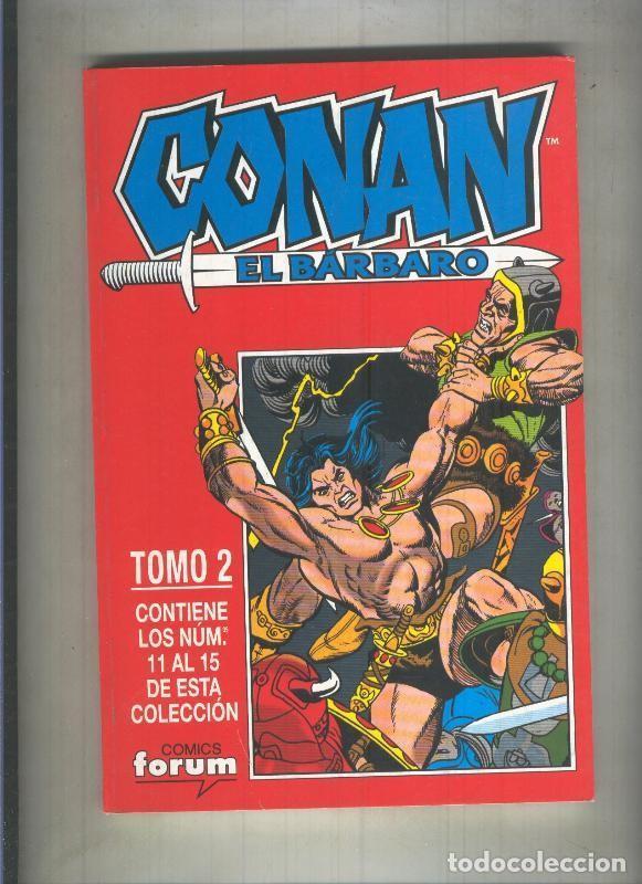 Fumetti: Conan el Barbaro volumen 1, segunda edicion retapado numero 11 al 15 - Varios
