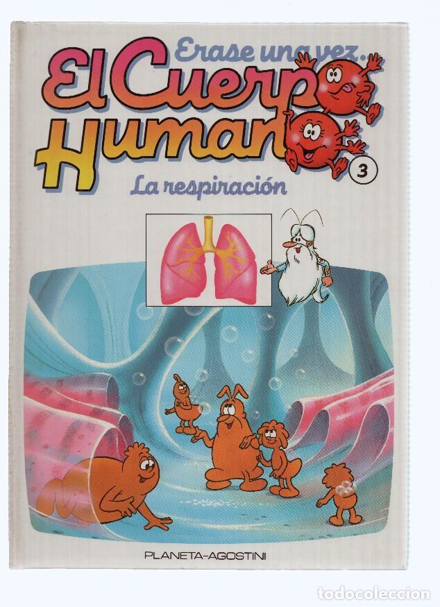 Fumetti: ERASE UNA VEZ EL CUERPO HUMANO, Numero 03: La Respiracion (Planeta 1985) - Ramon Llobet Colomer