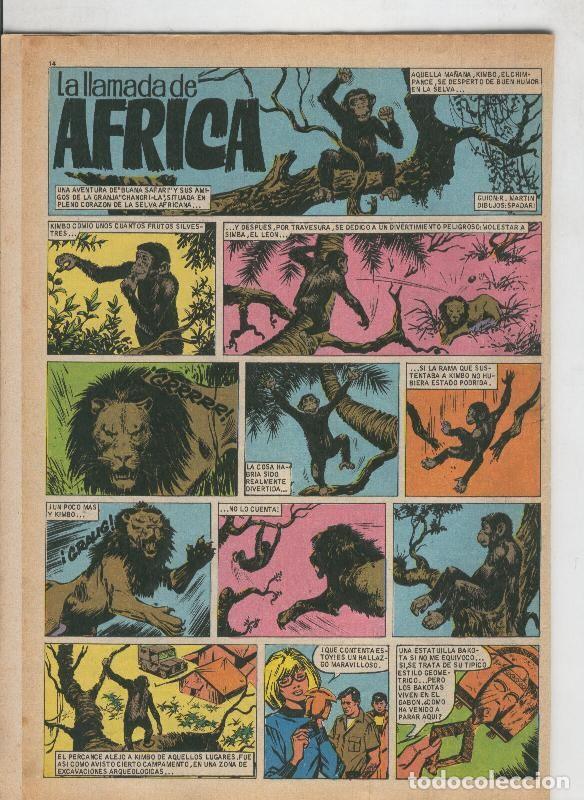 Comics: La llamada de Africa (Spadari) - Varios
