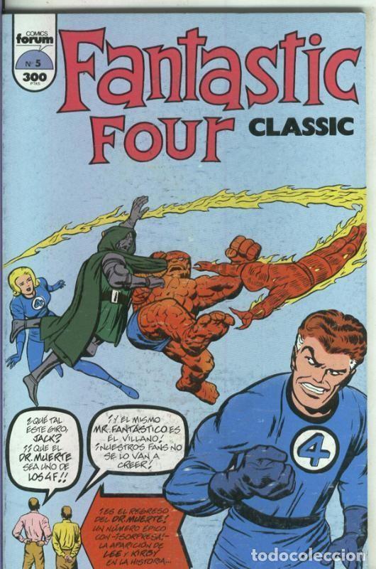 C&oacute;mics: Fantastic Four classic numero 05 - Stan Lee-Jack Kirby - Foto 1