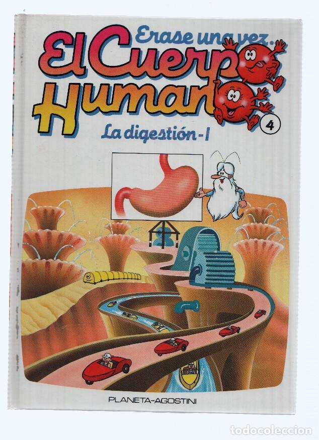 Fumetti: ERASE UNA VEZ EL CUERPO HUMANO, Numero 04: La Digestion I (Planeta 1985) - Ramon Llobet Colomer