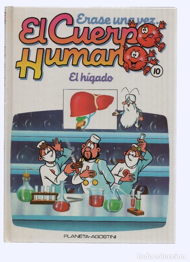 Fumetti: ERASE UNA VEZ EL CUERPO HUMANO, Numero 10: El Higado (Planeta 1985) - Ramon Llobet Colomer
