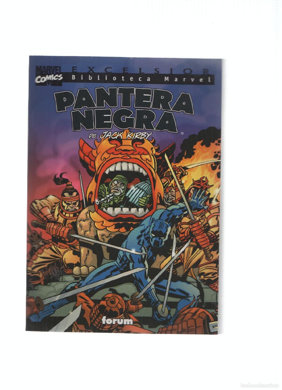 C&oacute;mics: Biblioteca Marvel EXCELSIOR: PANTERA NEGRA - Jack Kirby (Forum 2003) - Jack Kirby - Foto 1