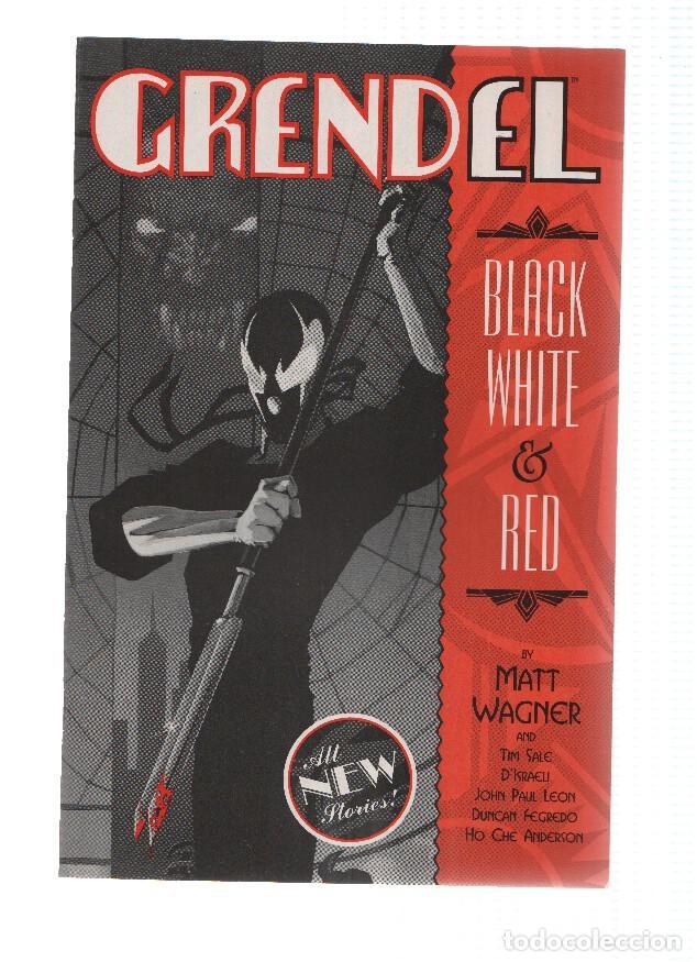 C&oacute;mics: GRENDEL: BLACK, WHITE AND RED, Numero 01: Devils Advocate - Matt Wagner - Foto 1