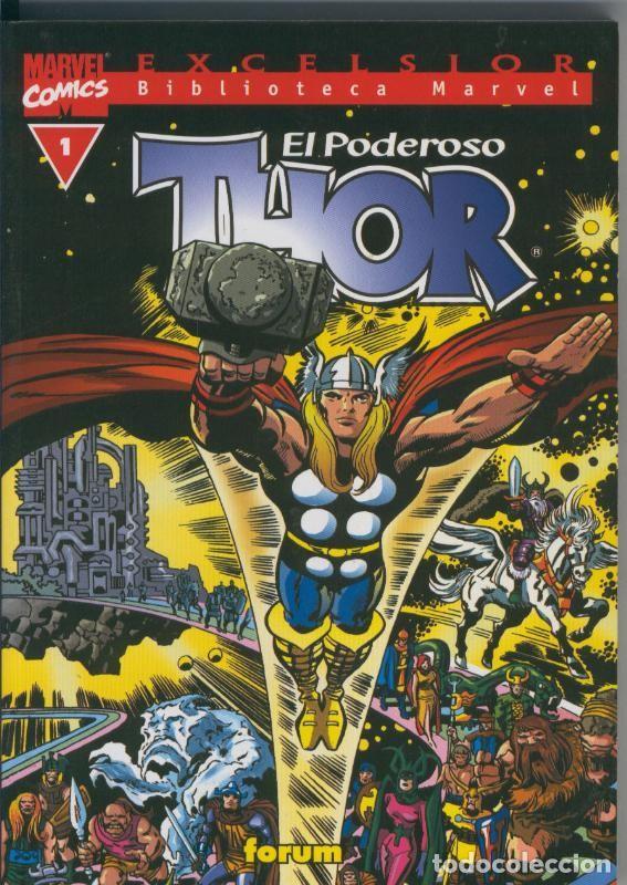 C&oacute;mics: Biblioteca Excelsior:Thor numero 01 - Stan Lee-Jack Kirby - Foto 1