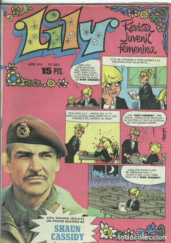 Fumetti: Lily numero 0823: poster central de Shaun Cassidy - Varios
