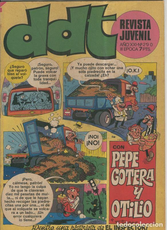 C&oacute;mics: DDT tercera epoca numero 290 - Varios - Foto 1
