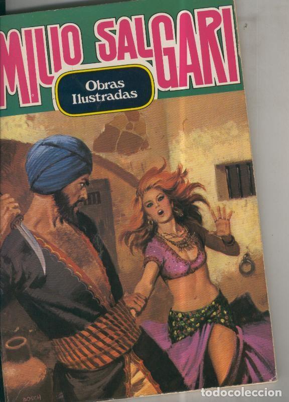 Comics: Obras ilustradas numero 04: Emilio Salgari (numerado 1 en trasera) - Emilio Salgari