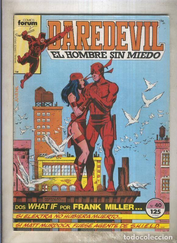 C&oacute;mics: Daredevil (Dan Defensor) numero 40 (final de esta serie) - varios - Foto 1