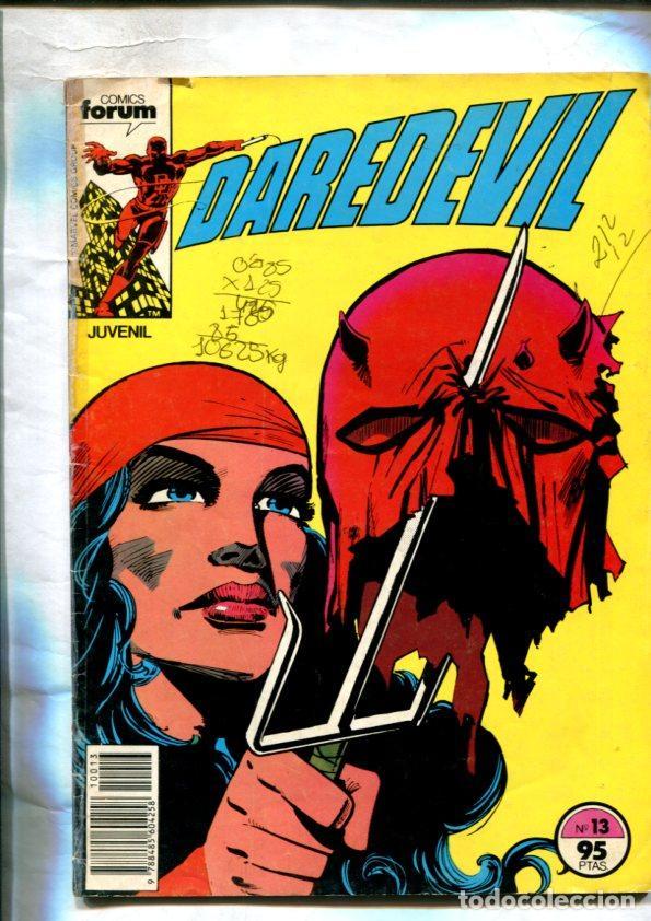 C&oacute;mics: Daredevil (Dan Defensor) numero 13 sumas boligrafos en la cubierta, procede de retapado - varios - Foto 1